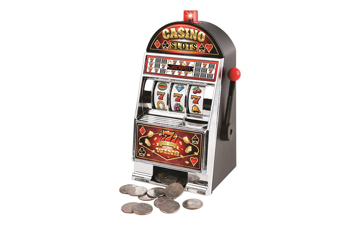 Hammer + Axe Coin Bank Novelty Slot Machine