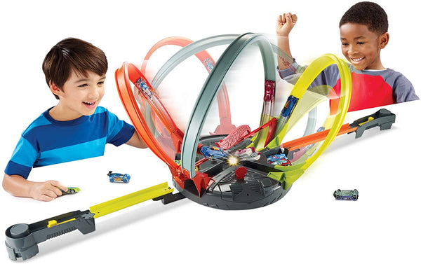 Hot Wheels Aged 5 Plus Roto Revolution Track Set without cars