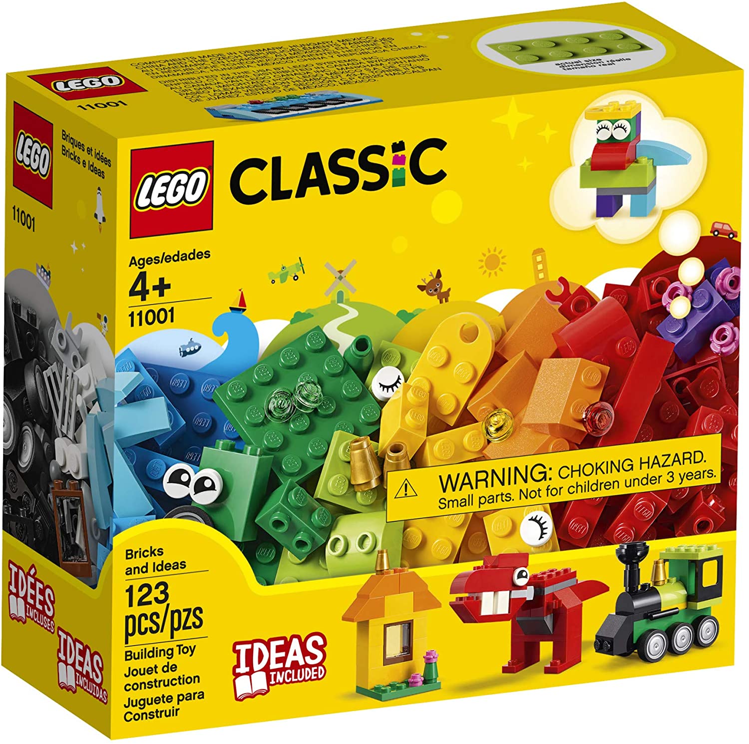 LEGO Aged 4 Plus Bricks And Ideas Building Kit Of 123 Piece Set
