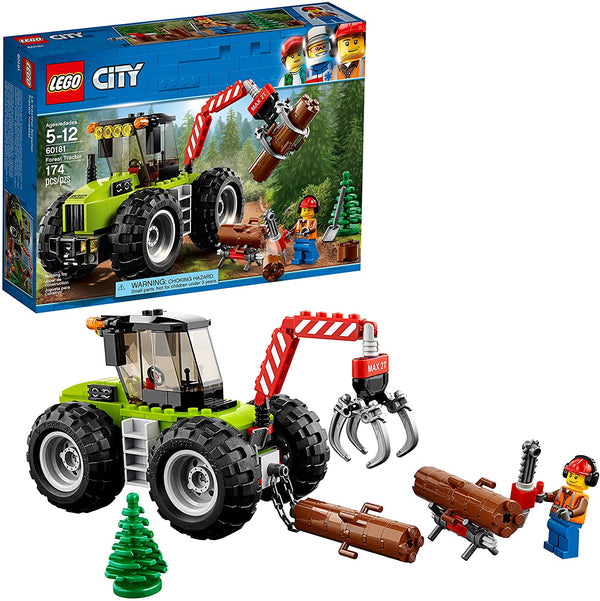 Lego Ages 5-12 City Forest Tractor Building Kit