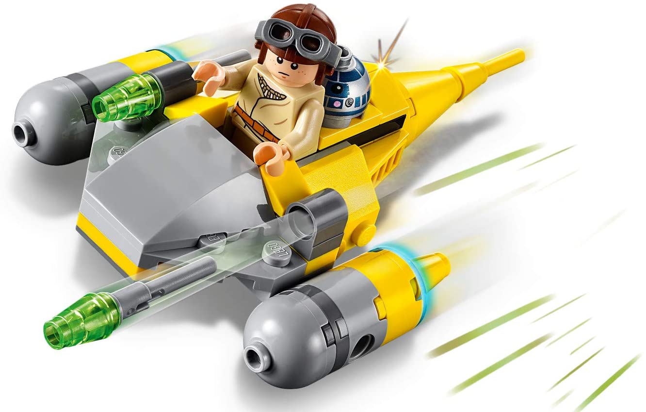 LEGO Age 6 Plus Star Wars Naboo Starfighter Microfighter Toy Of 62 Piece Sets