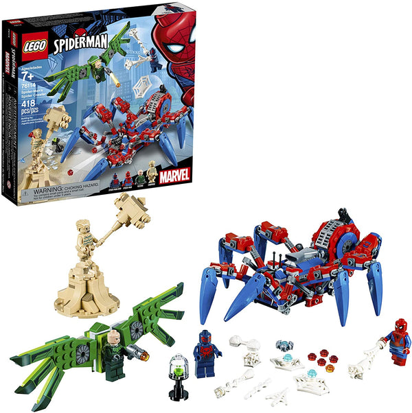 LEGO Aged 7 Plus Super Heroes Spider Man Spider Crawler Toy Of 418 Piece Sets