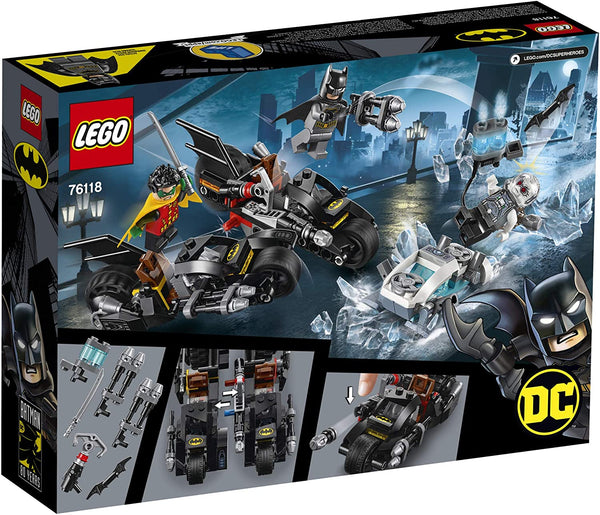 LEGO Aged 6 Plus Dc Batman Mr Freeze Batcycle Battle Kit Of 200 Piece Sets