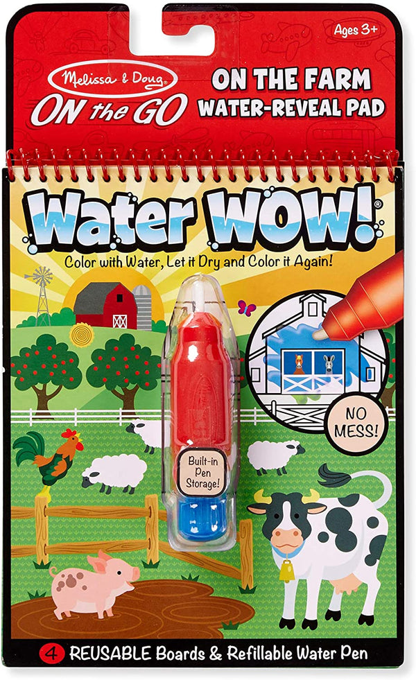 Melissa & Doug Aged 3 Plus Water Wow On The Farm Water Reveal Pad