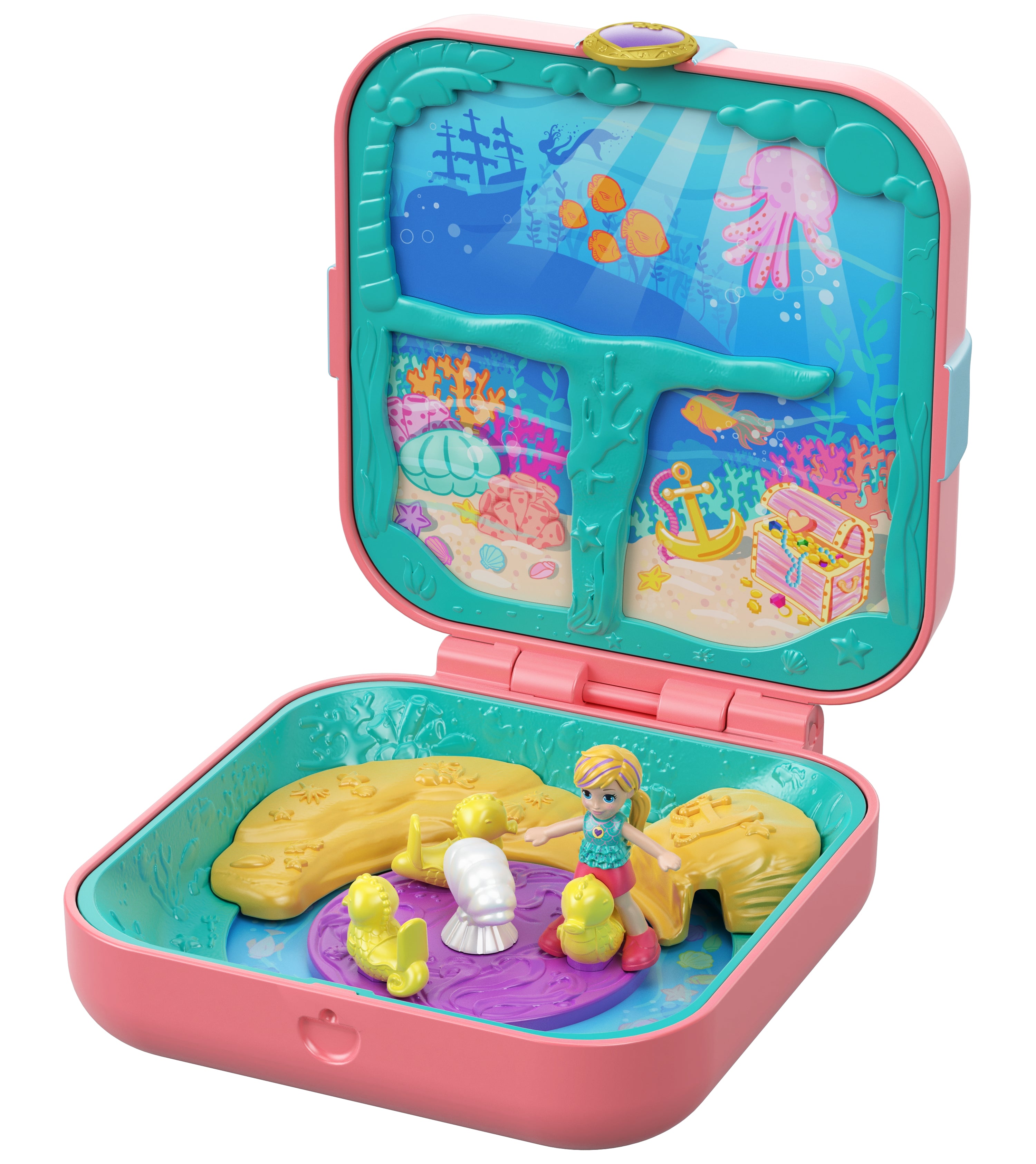 Polly Pocket Aged 4 Plus Mermaid Cove Toys