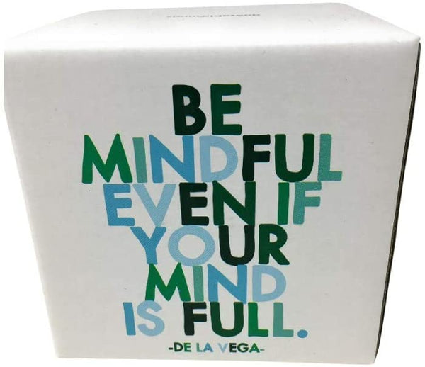 Quotable Mugs Unisex Be Mindful Even If Your Mind Is Full Mug Color White