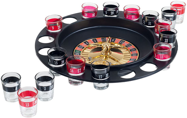 Trademark Global Shot Roulette Casino Drinking Game