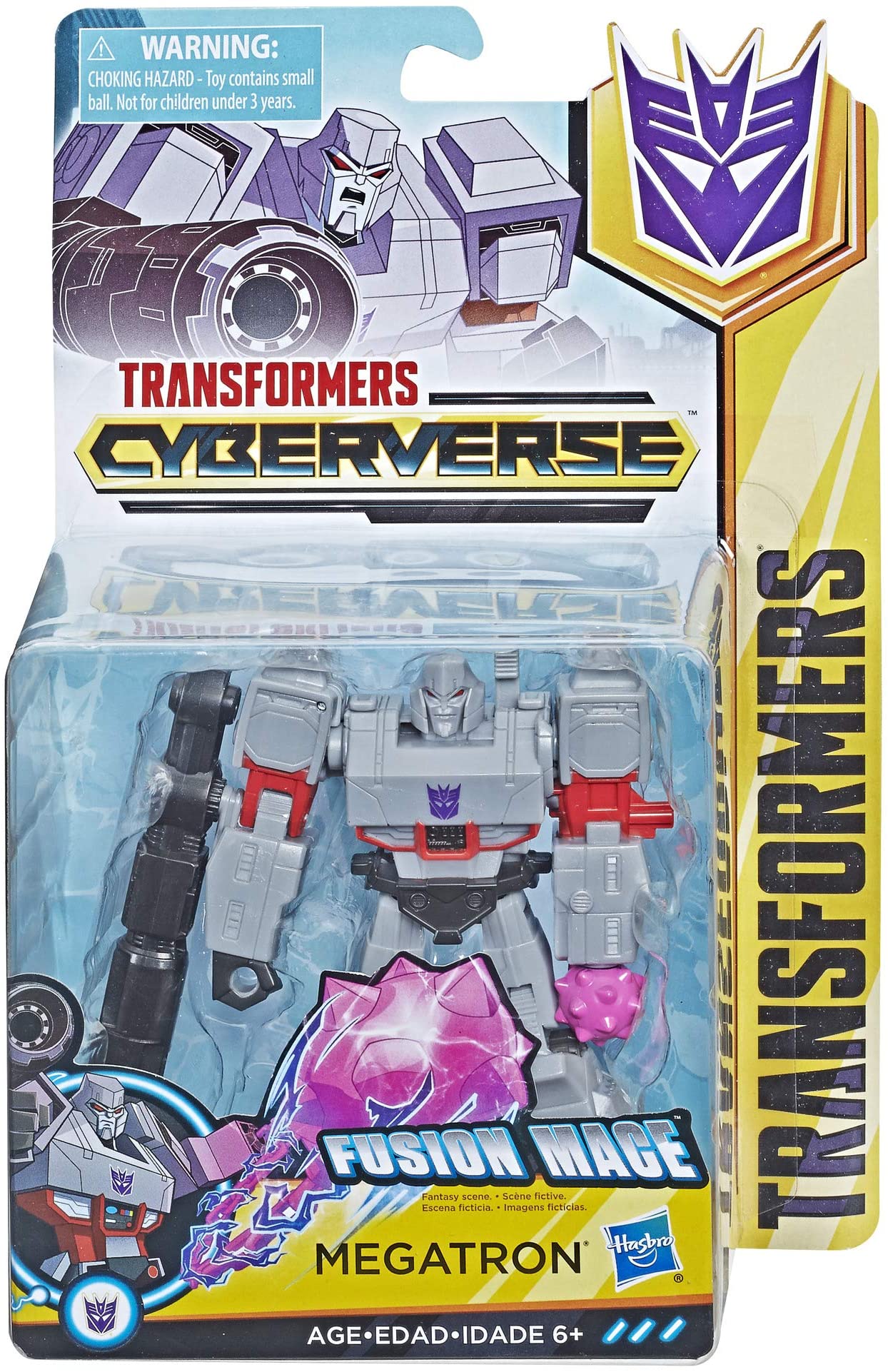 Transformers Aged 6 Plus Cyberverse Warrior Class Megatron Action Figures Toys