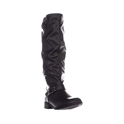 XOXO Womens Minkler Round Toe Knee High Fashion Boots