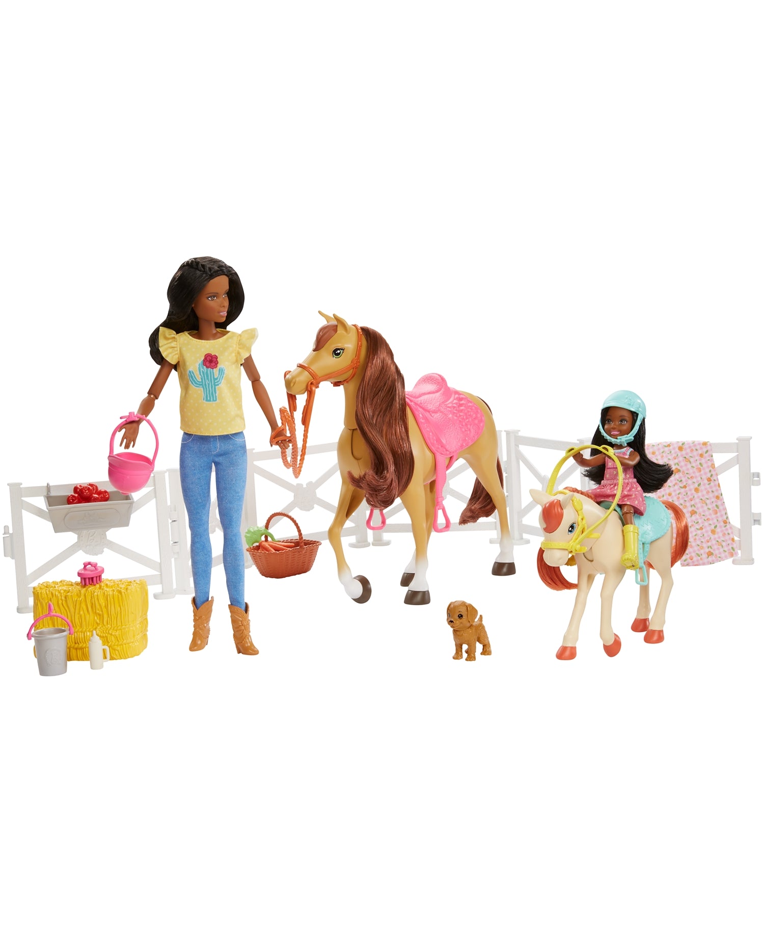 Barbie Aged 3 Plus Dolls Horses And Accessories Playset