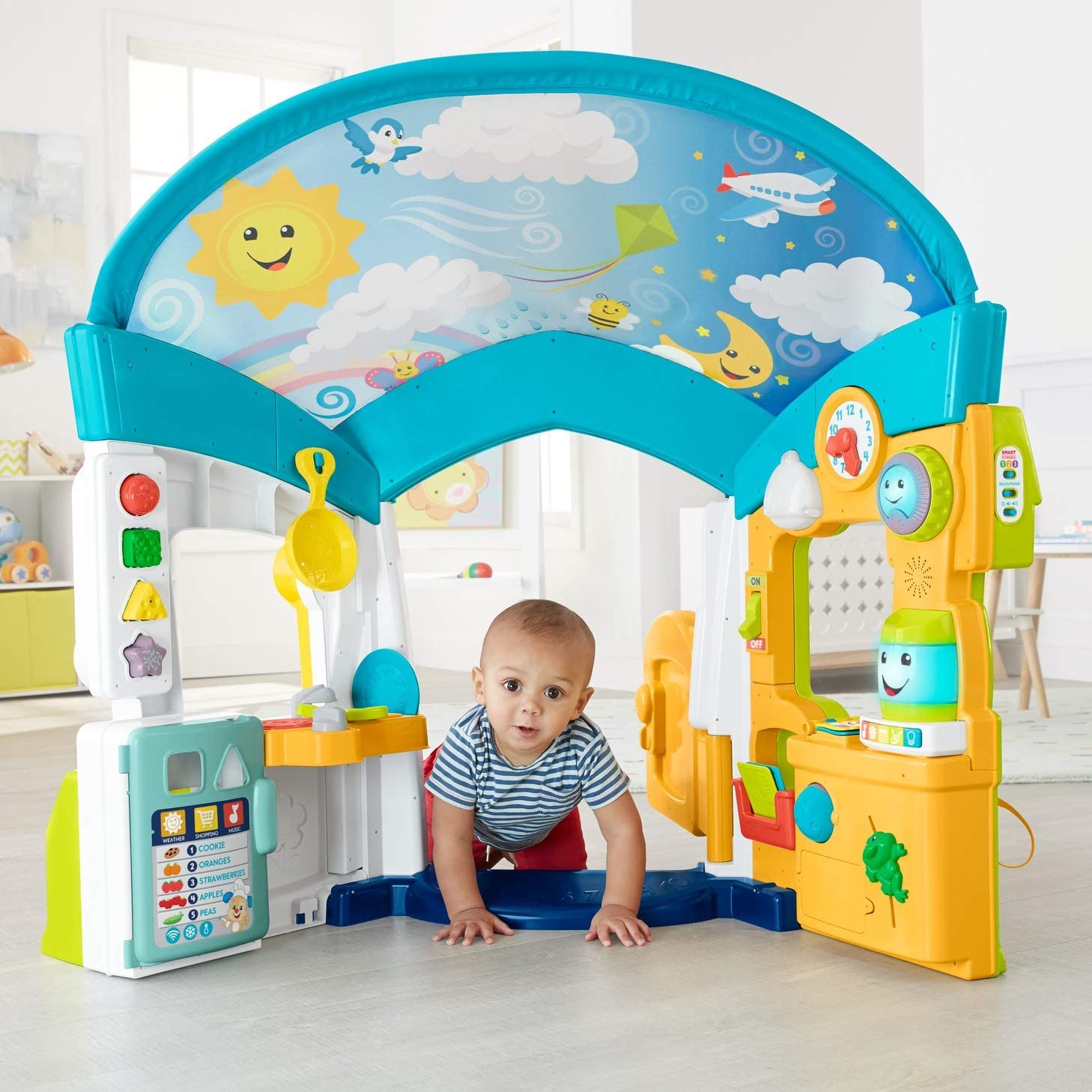 Fisher-Price Ages 6 To 36 Months Laugh And Learn Smart Learning Home