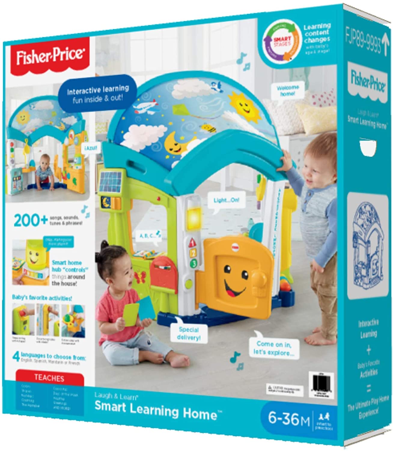 Fisher-Price Ages 6 To 36 Months Laugh And Learn Smart Learning Home