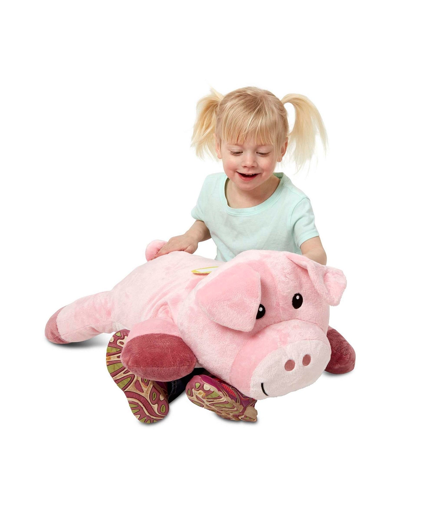 Melissa & Doug Jumbo Cuddle Pig Plush Toys