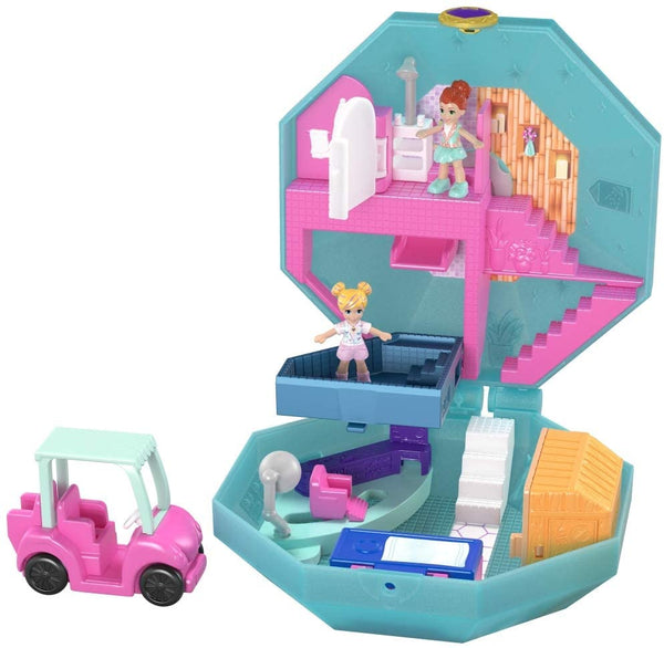 Polly Pocket Aged 4 Plus Pamperin Perfume Spa Day Playset