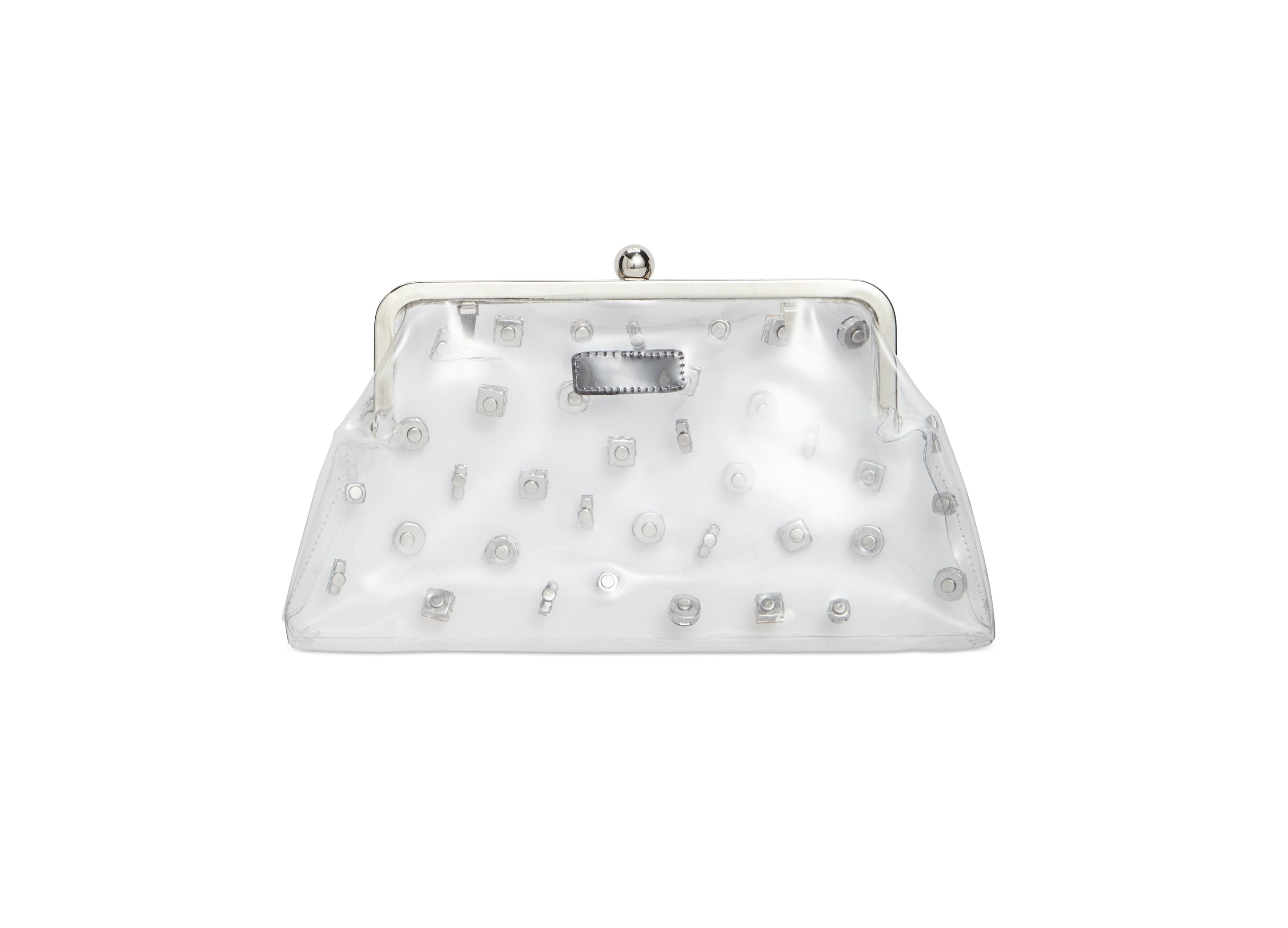 Betsey Johnson Womens Crystal Clear Clutch