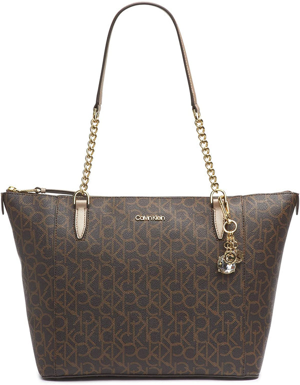 Calvin Klein Womens Marybelle Signature Tote