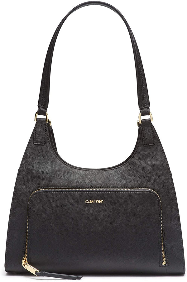 Calvin Klein Womens Ava Hobo Shoulder Bag