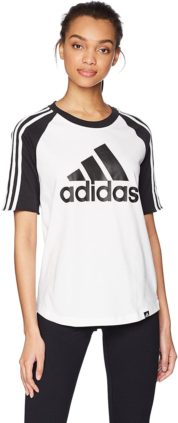 Adidas Womens Logo Baseball T-shirt
