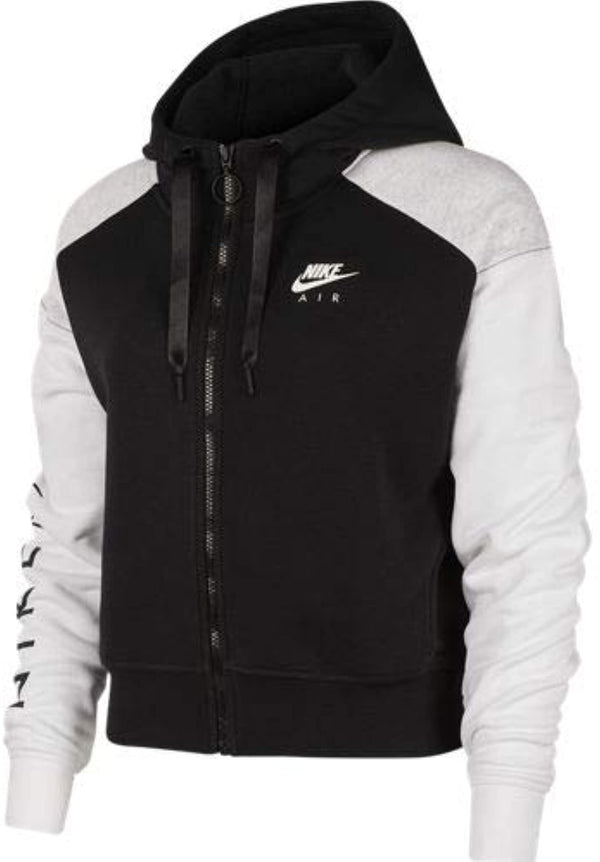 Nike Womens Air Colorblocked Zip Fleece Hoodie