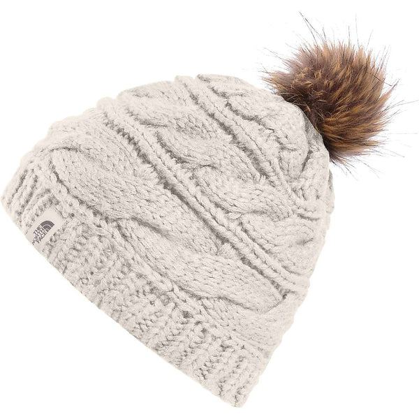 The North Face Womens Triple Cable Pom Beanie