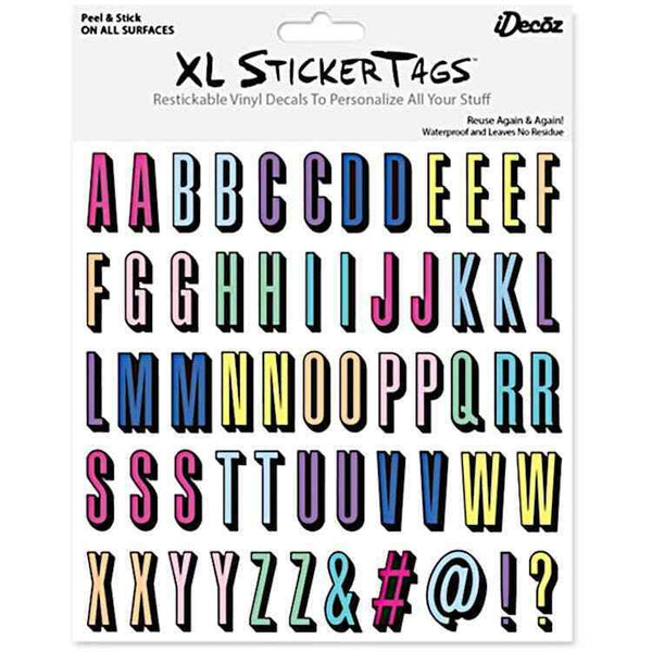 Idecoz Vinyl Stickers Restickable Decals To Personalize All Your Stuff Sticker Tags