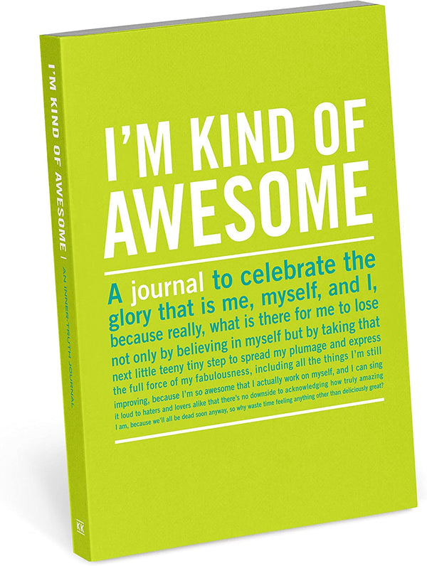 Knock Knock Inner Truth I am Kind Of Awesome Journal