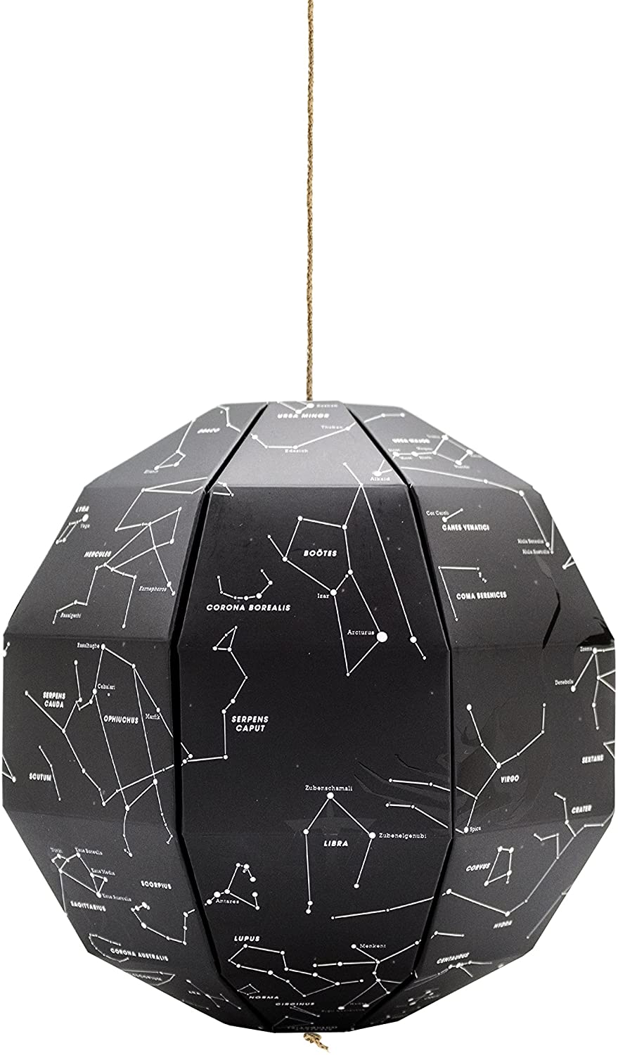 Luckies Of London Gift Star Globe Glow In The Dark Luminous Constellation 3d Art Creative Map