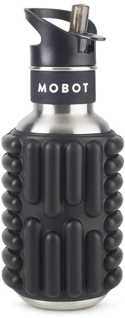 Mobot Unisex Firecracker Foam Roller Water Bottle