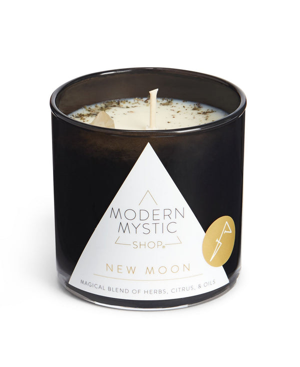 Modern Mystic Shop New Moon Magical Blends Of Herbs Citrus And Oils Candle