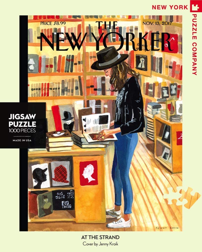 New York Puzzle Company Aged 7 Plus At The Strand Jigsaw Puzzle Game