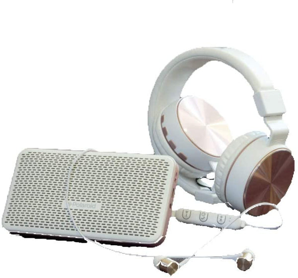 Polaroid Wireless Audio Kit Bluetooth Headphones Bluetooth Earbuds Bluetooth Speaker