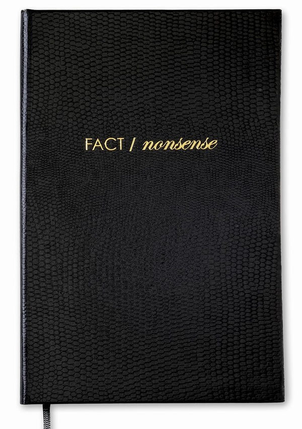 Sloane Stationery Fact Nonsense Pocket Notebook