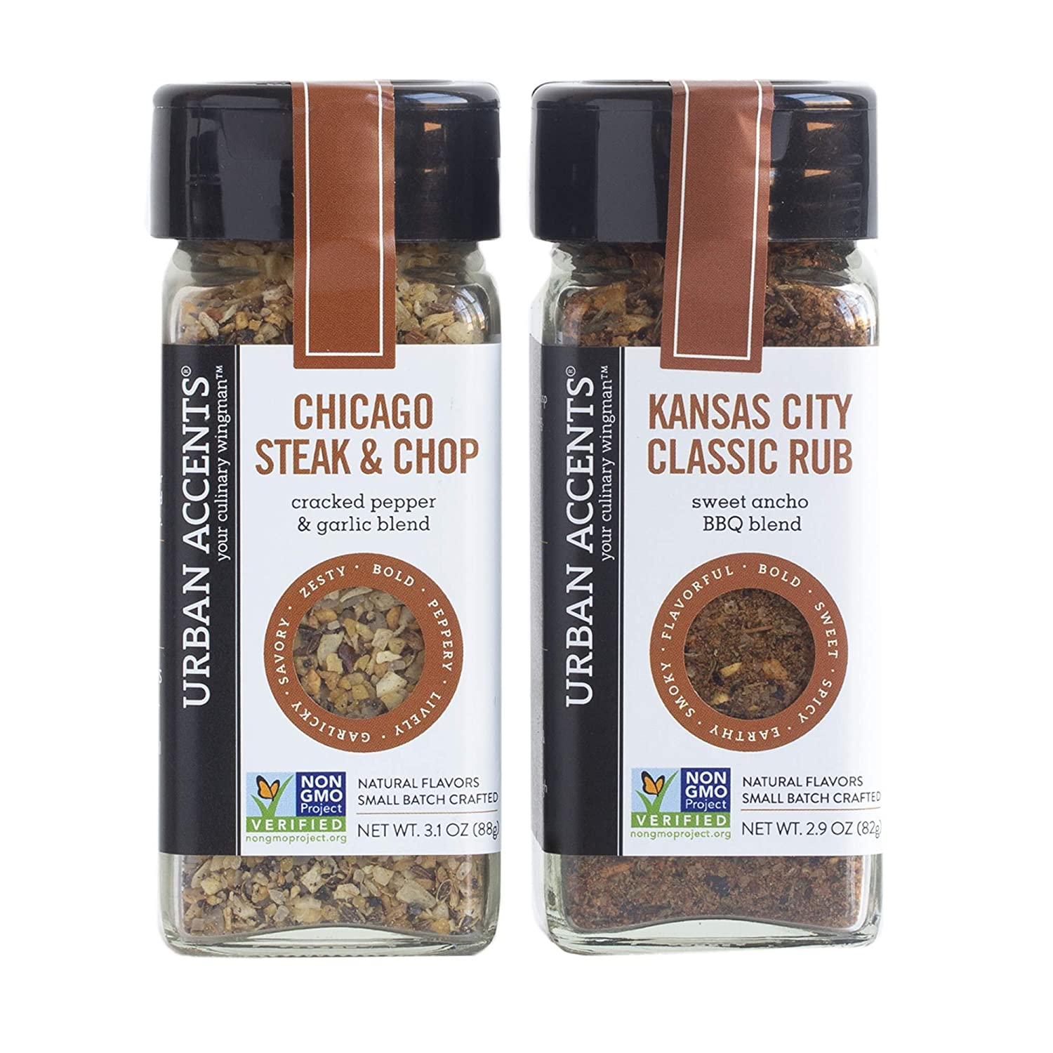 Urban Accents Bodacious Bbq Gourmet Grilling Rub Collection Gift Set