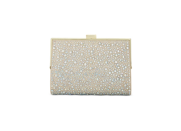 INC International Concepts Womens Loryy Embellished Sparkle Clutch