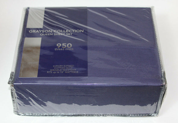 Grayson Bedding Luxury Sateen 950 Tc Sheet Set 4 Piece Set