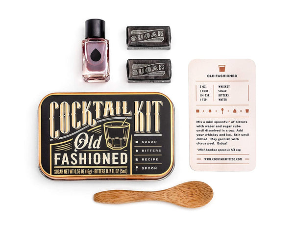 Cocktail Kits 2 Go Gift Old Fashioned Cocktail Kit 5 Piece Set