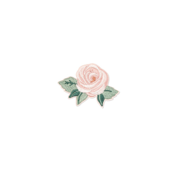 Fringe Studio Embroidered Adhesive Rose Patch