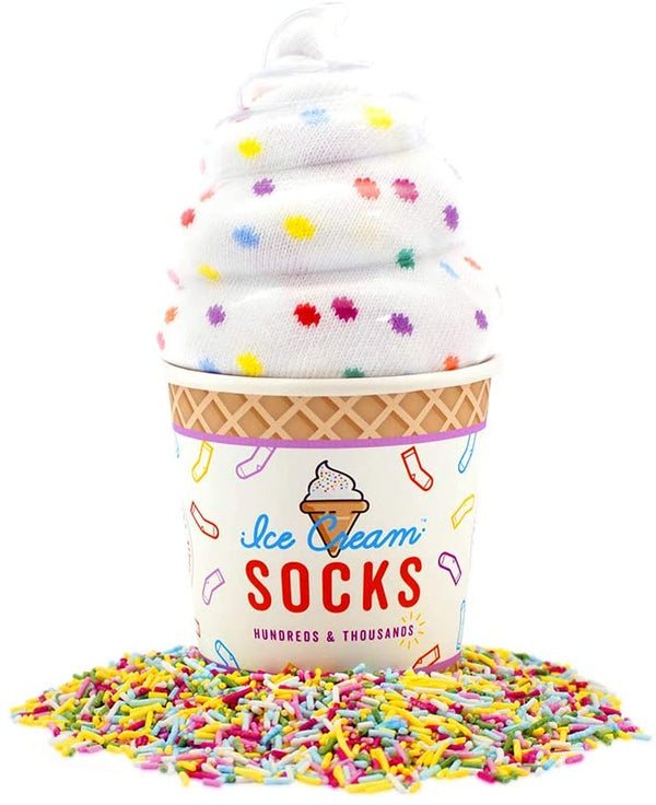 Luckies Of London Womens Novelty Ice Cream Socks