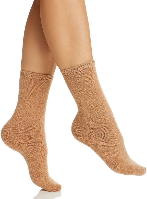 C By Bloomingdale's Womens Cashmere Blend Stretch Boot Socks