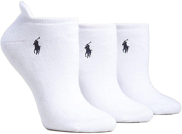 Lauren Ralph Lauren Heel Tab Low-Cut Socks 3 Pack