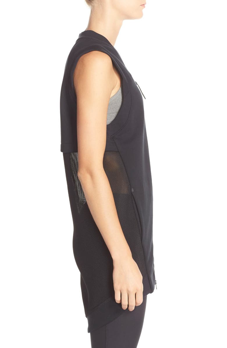 Nike Womens Sportswear Tech Fleece Cocoon Mesh Vest