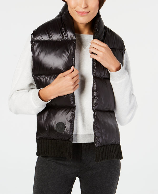 Dkny Womens Quilted Puffer Scarf