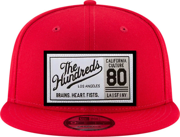 The Hundreds Unisex Cult Snapback,Red,7-7/8