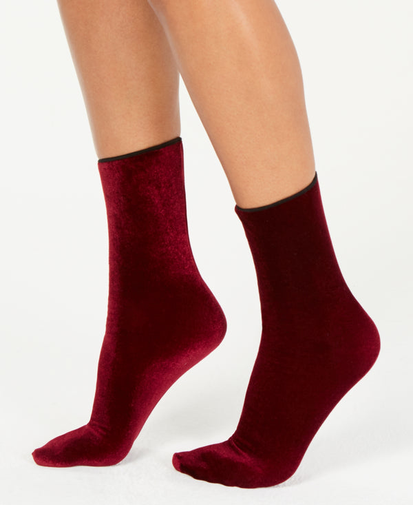 Hue Womens Velvet Socks