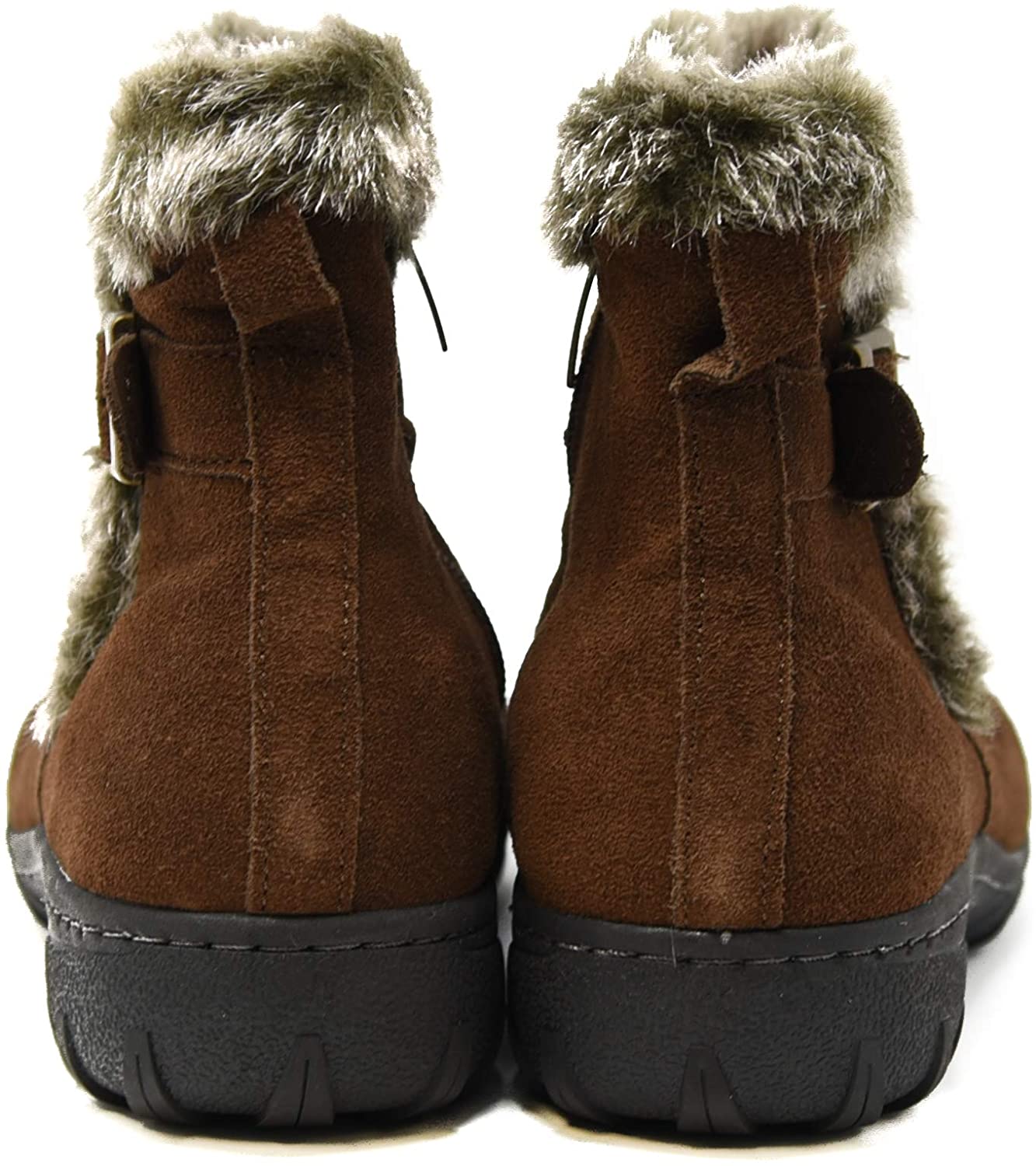 Khombu Womens All Weather Lindsey Suede Boots