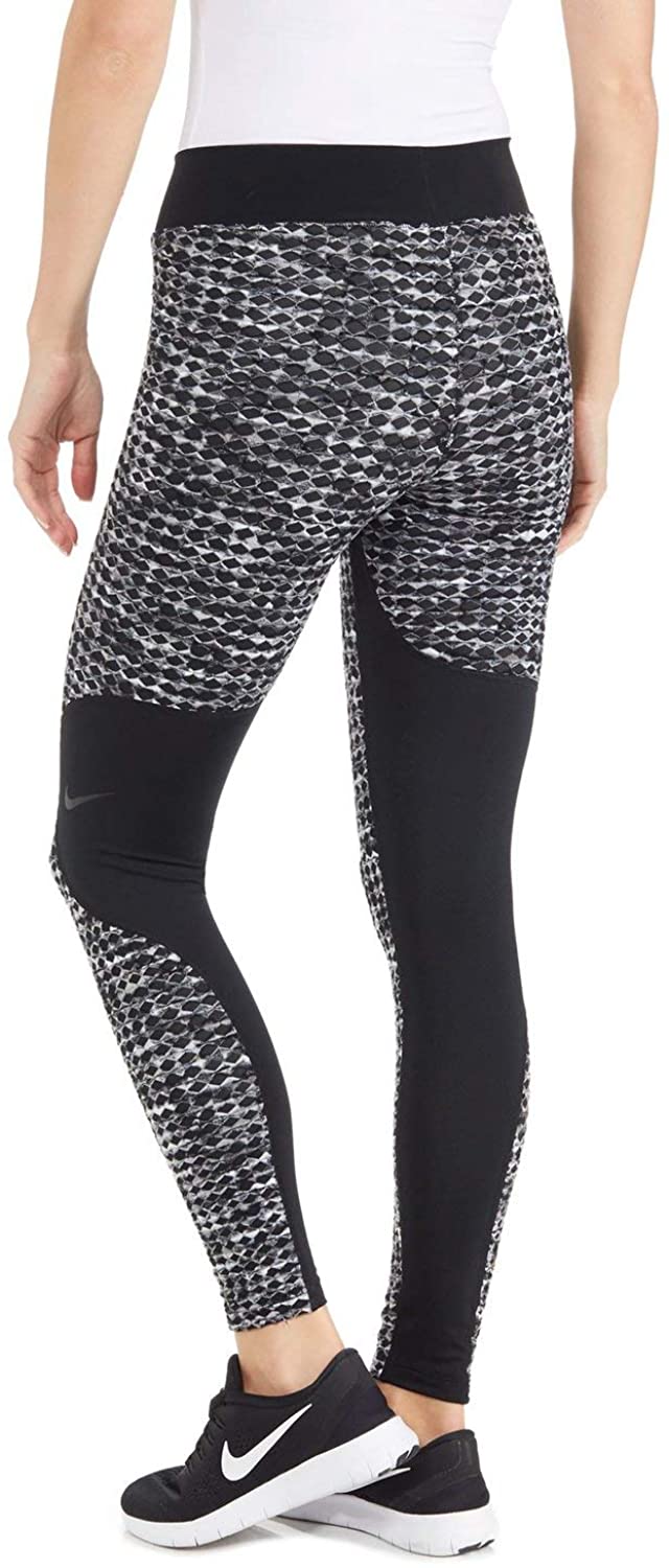 Nike Womens Pro Hyperwarm Fleece-Lined Leggings