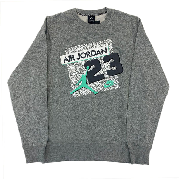 Jordan Mens Aj 23 Jumpman Logo Sweatshirt