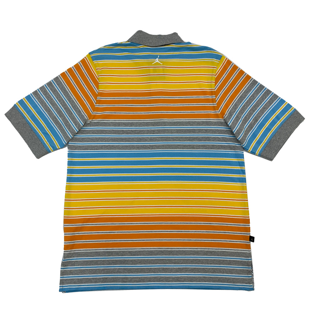 Jordan Mens Yarndye Stripe Polo T-Shirt
