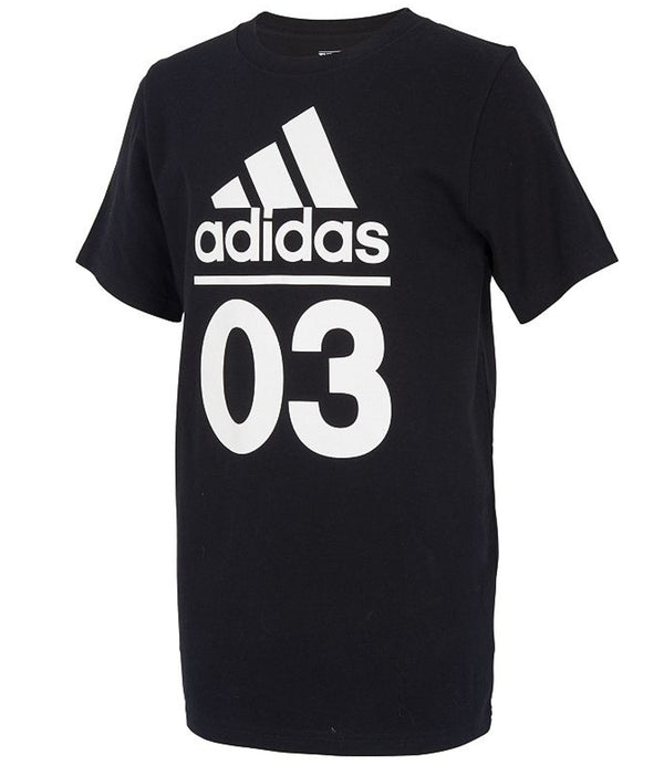 adidas Big Boys Graphic-Print Cotton T-Shirt
