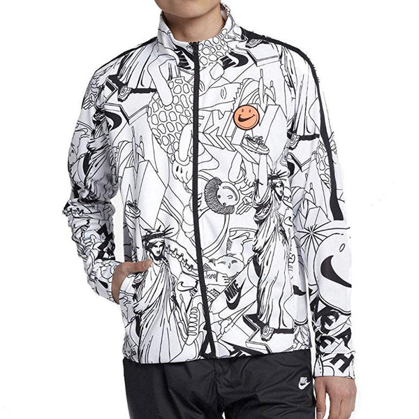 Nike Mens Sportswear Graphic Print Jacket